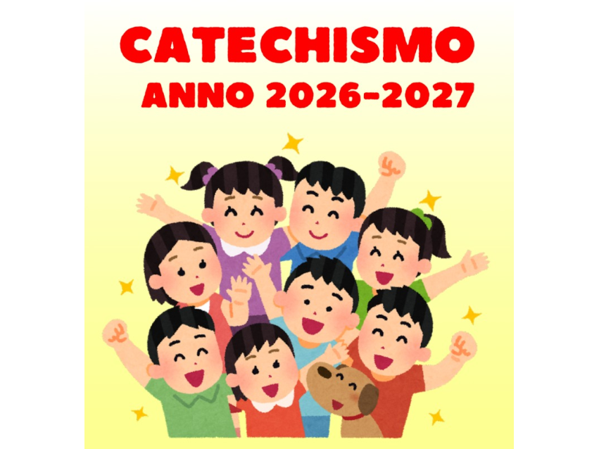 ISCRIZIONE AI PERCORSI DI CATECHESI Anno pastorale 2026/2027 (fanciulli e preadolescenti)